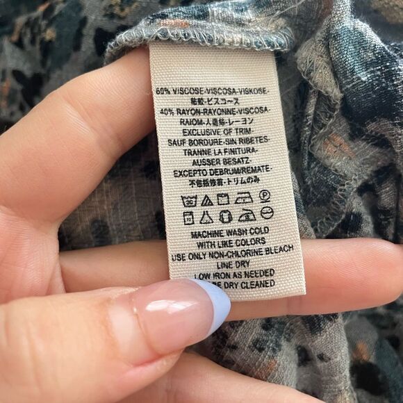 Free People All the Right Ruffles‎ Romper Size Large - Picture 5 of 7